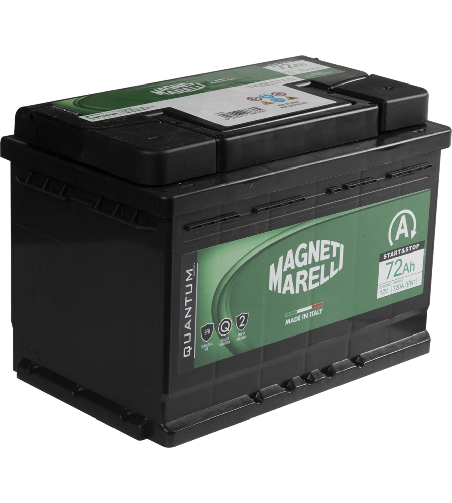 Magneti marelli batteria auto l3 70ah 12v 680a start e stop